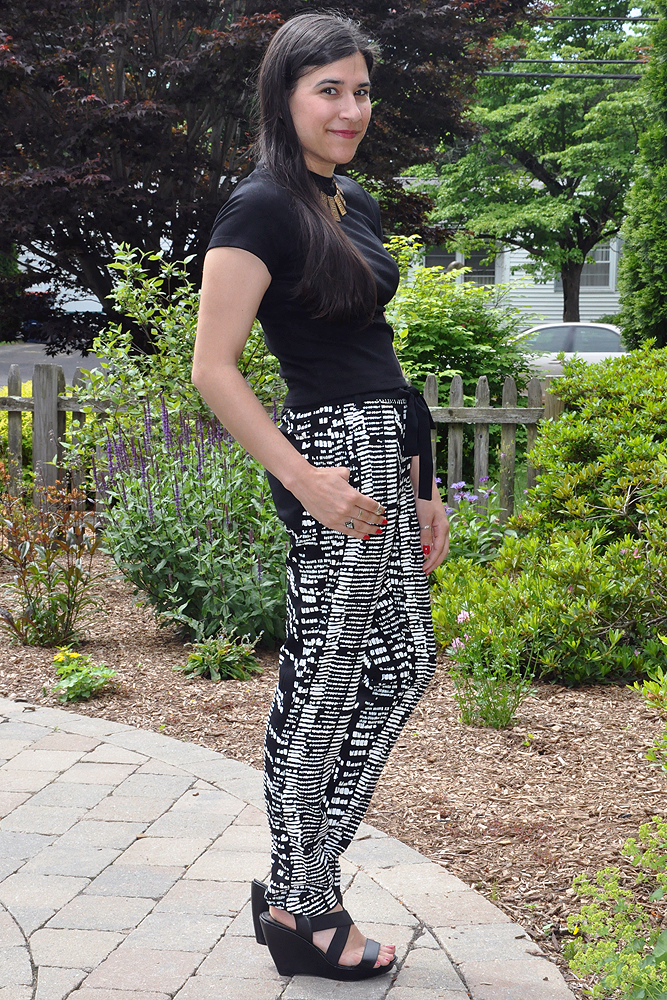 {outfit} Delayed Gratification - Proenza Schouler Printed Pants ...