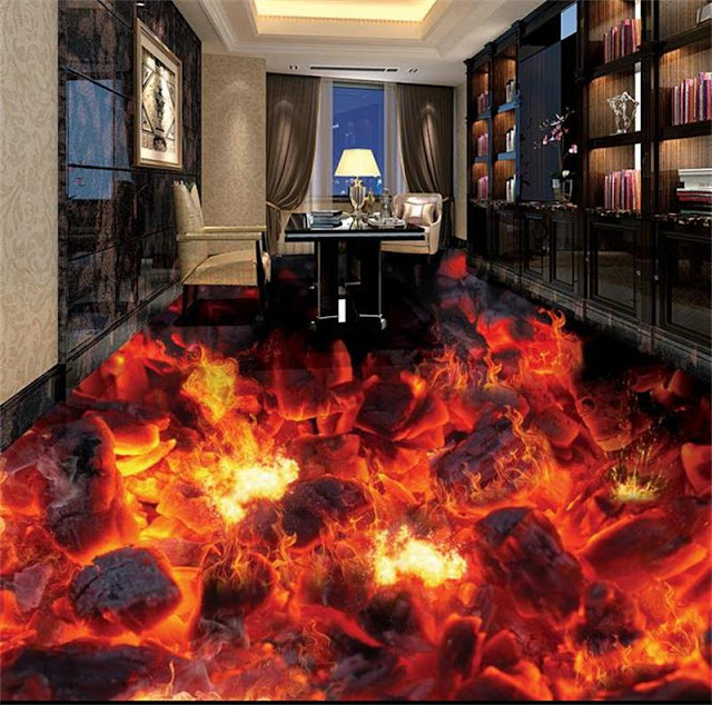 burning lava 3d flooring art design for living room and bedroom burning lava 3d flooring art design for living room and bedroom, 3d art for floor