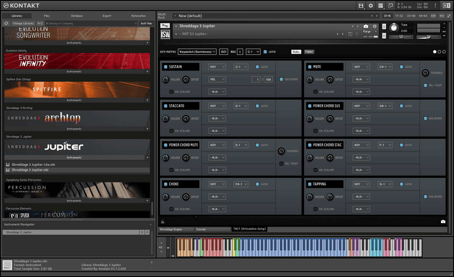 Shreddage 3 Jupiter KONTAKT Library download