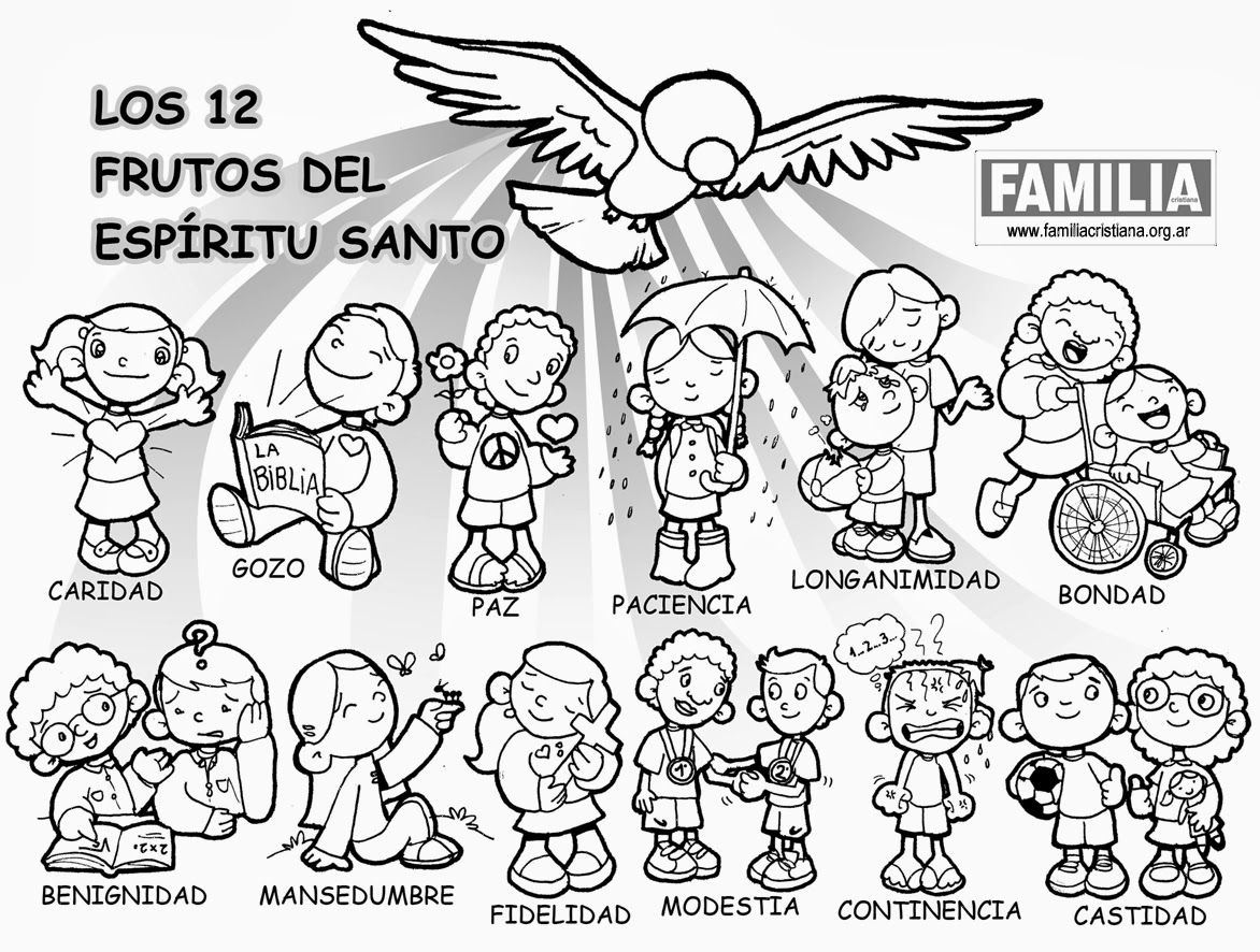SGBlogosfera. Amigos de Jesús LOS 12 FRUTOS DEL ESPÍRITU SANTO