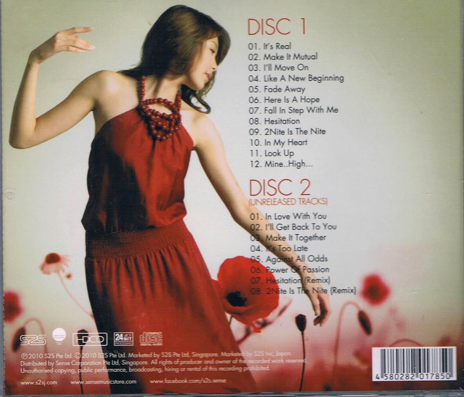 Cd Manila Olivia Ong Just For You 2010