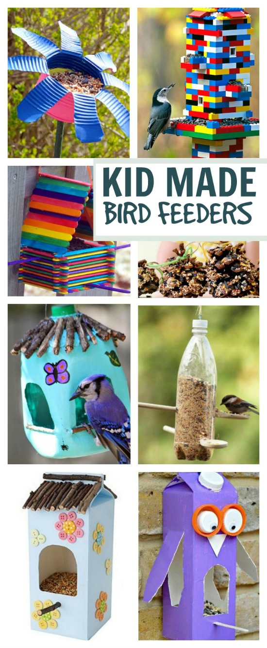 18 TOTALLY AWESOME bird feeder crafts for kids. These are SO COOL! I love the Lego bird feeder! 18 TOTALLY AWESOME bird feeder crafts for kids. These are SO COOL! I love the Lego bird feeder!