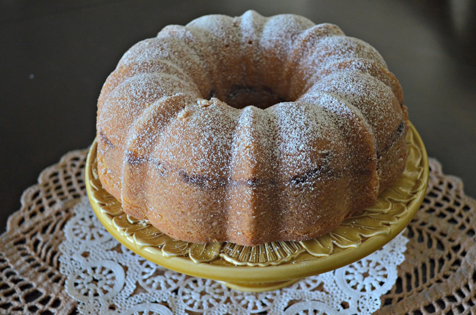 Cinnamon Swirl Pound Cake / A Little Baker