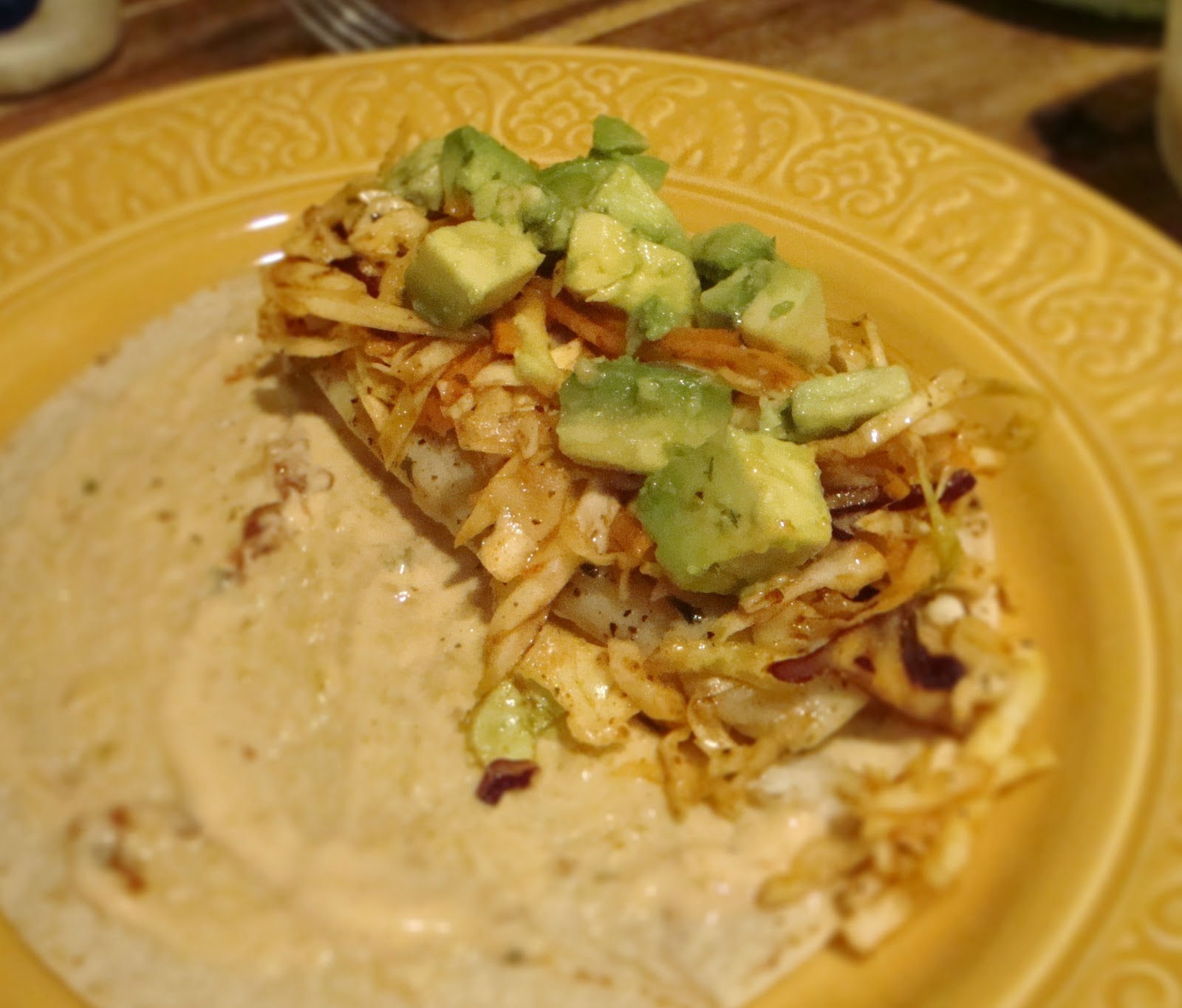 Gone With the Whisk Fish Tacos with Chipotle Tartar Sauce