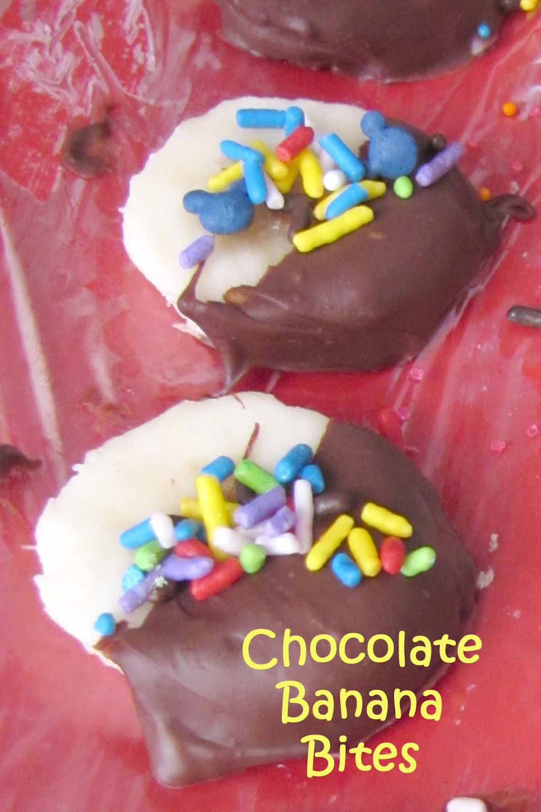 Chocolate Banana Bites | School Time Snippets