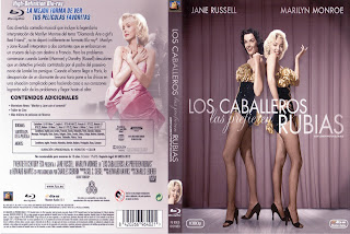 Carátula dvd: Los caballeros las prefieren rubias Carátula dvd: Los caballeros las prefieren rubias