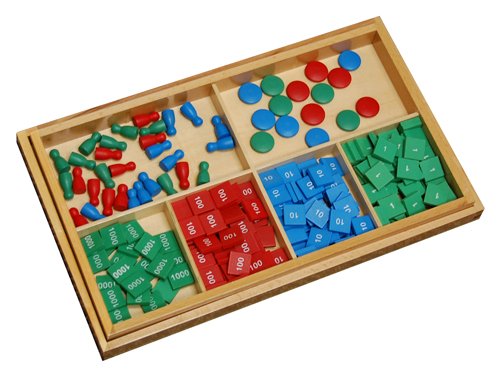 Montessori Stamp Game