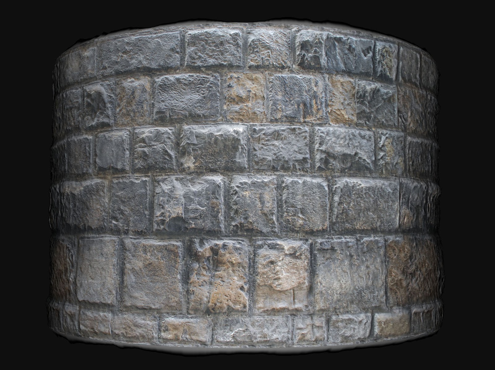 Seamless Medieval Stone Wall Texture with Maps Texturise Free Seamless Textures With Maps