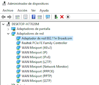 Adaptadores de red