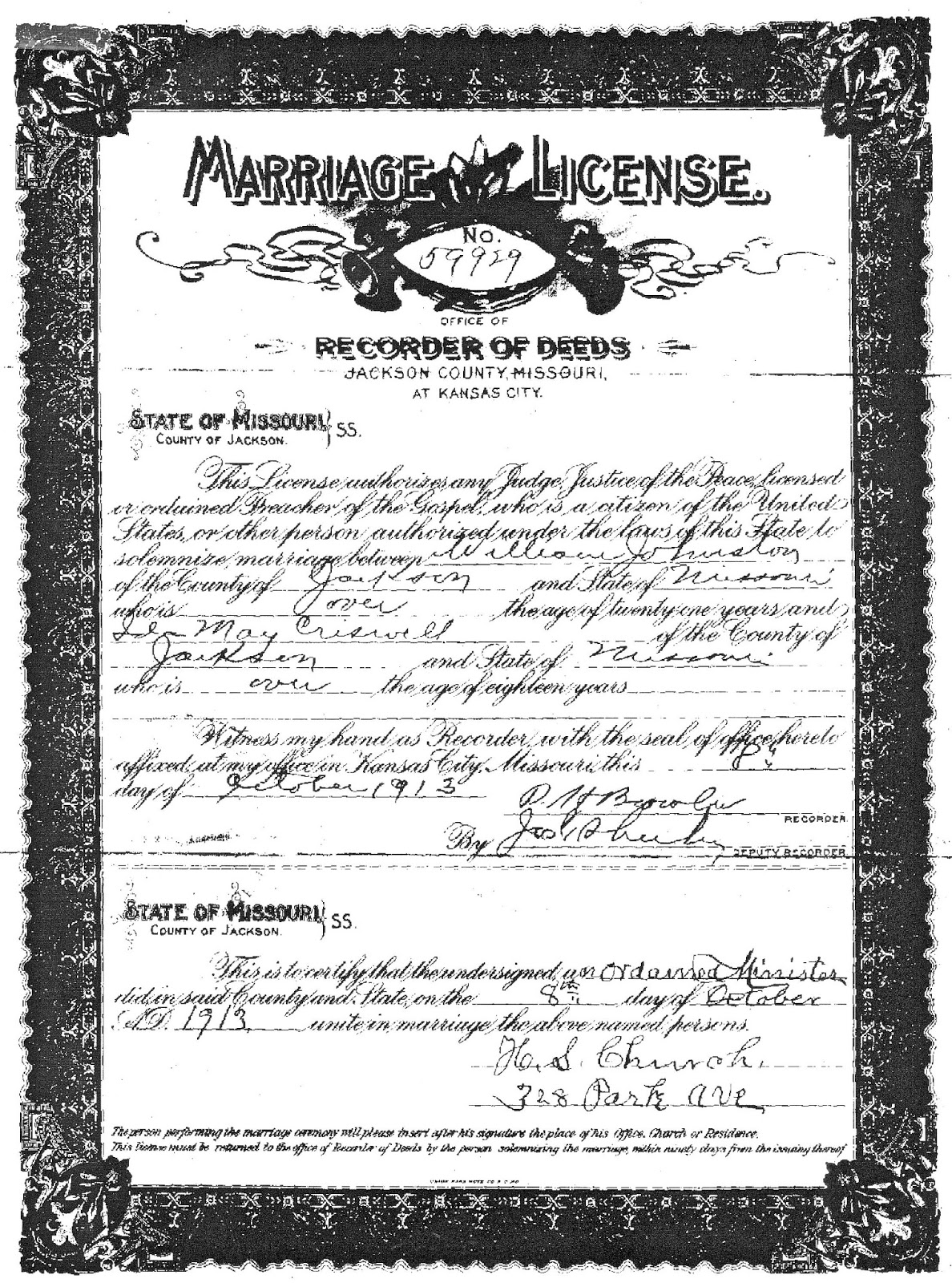 The Jerome Journal The Johnstons Buried in Jerome Cemetery