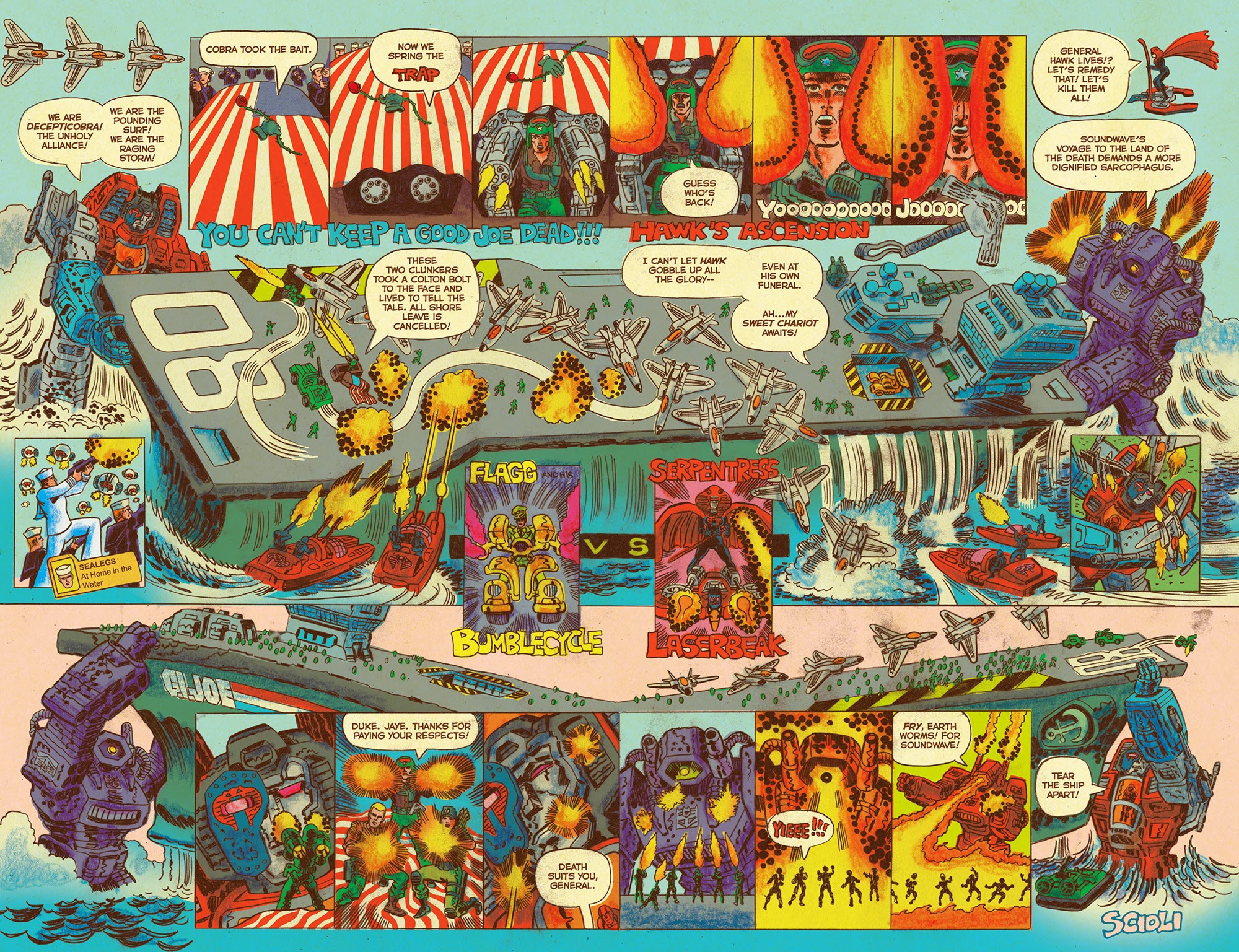 Transformers vs. G.I. Joe chapter 3 page 5