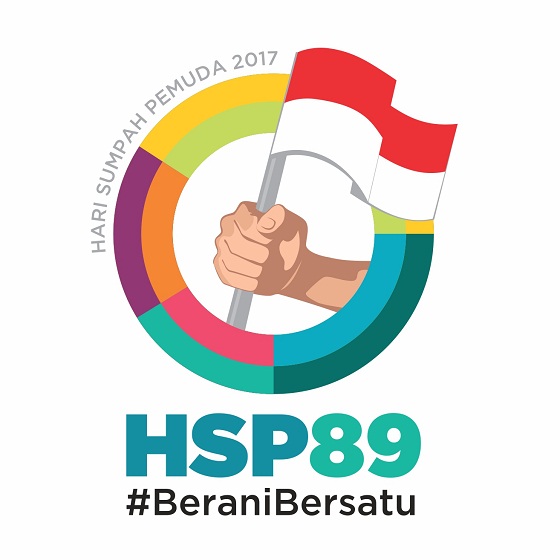 Logo Hari Sumpah Pemuda (HSP) Ke 89 Tahun 2017 - Singkep 