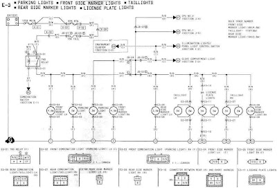 1994 Mazda RX-7 Lights Wiring Diagram | All about Wiring Diagrams