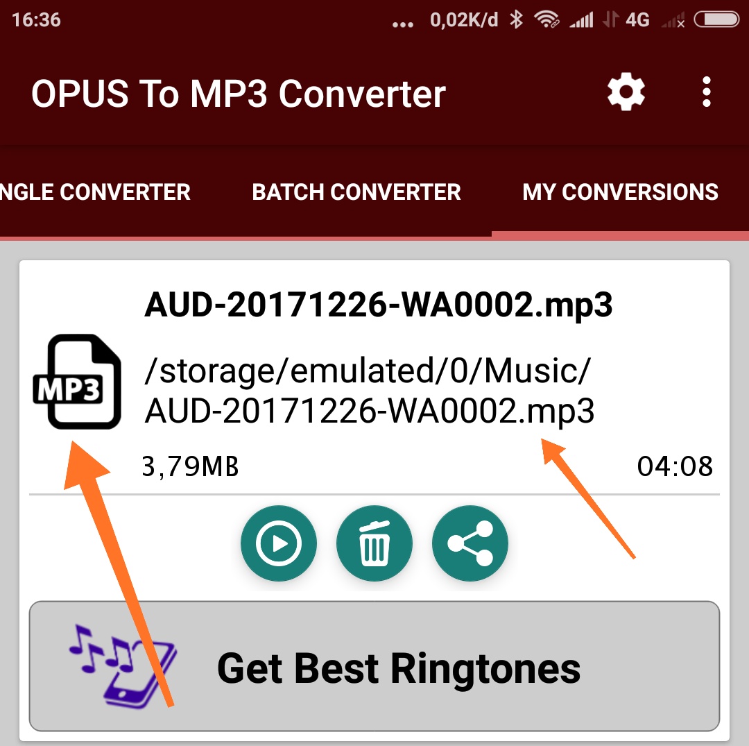 Cara Convert File Audio Atau Musik Dari WhatsApp Menggunakan Aplikasi