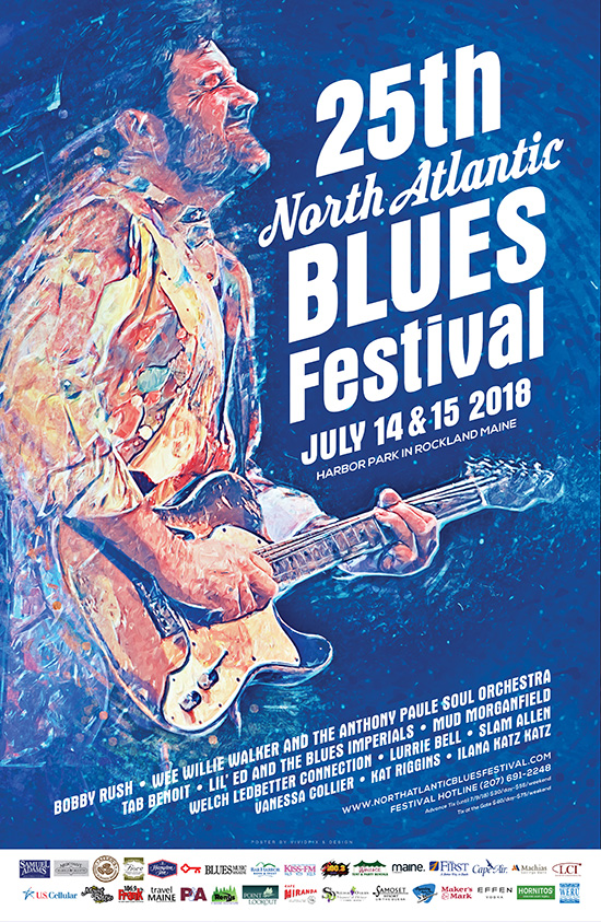 25th North Atlantic Blues Festival This Weekend, July 14th15th, 2018