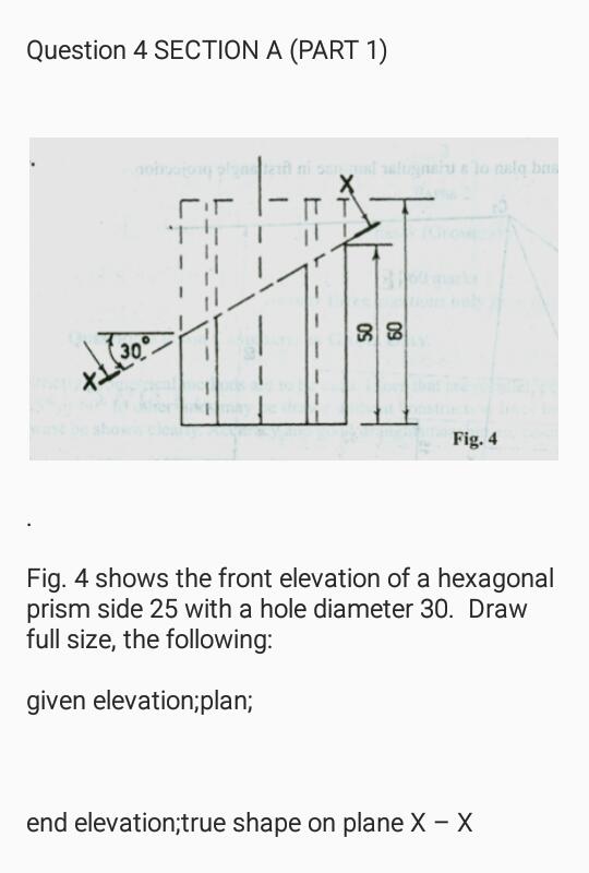 WAEC TECHNICAL DRAWING PAST QUESTIONS AND ANSWERS PDF 2021 visual data 7