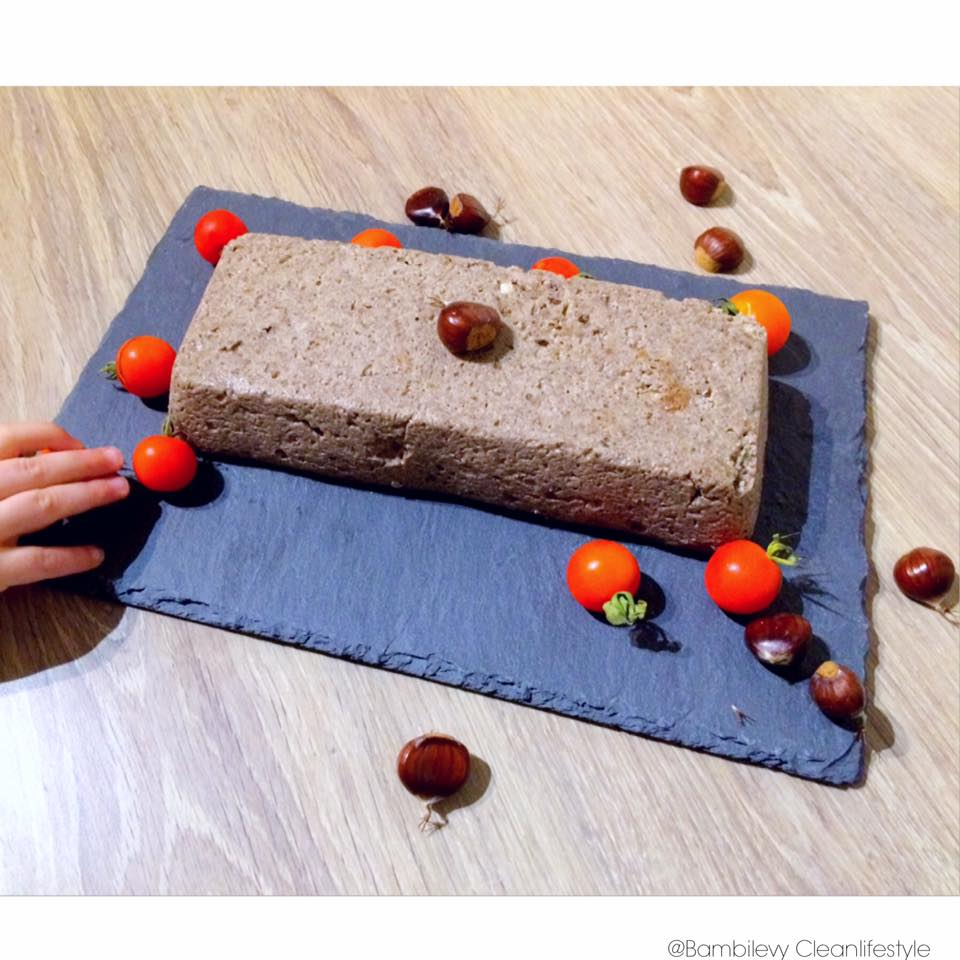 Une wonderwomum végétarienne qui mange en plus sans gluten ! Terrine