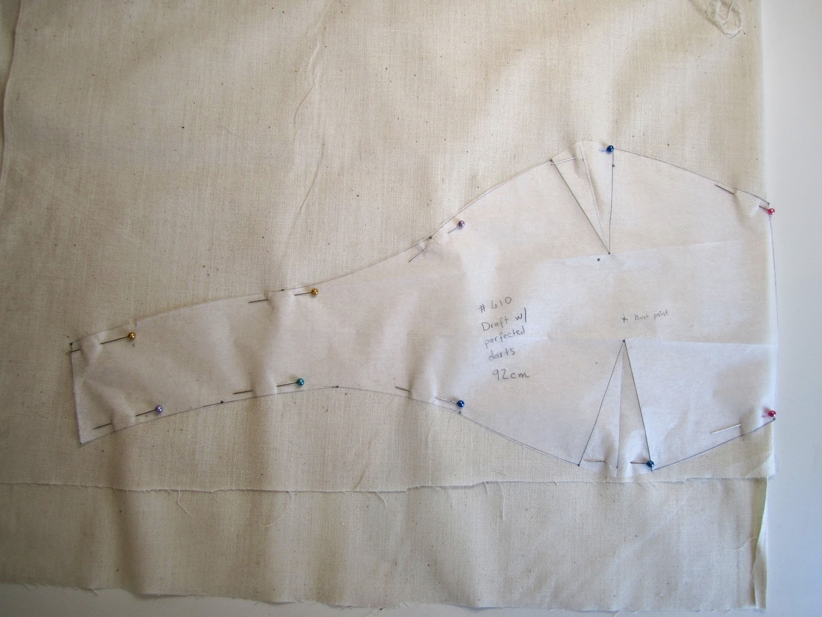 A Few Threads Loose: Sewing #610... Drafting your pattern.