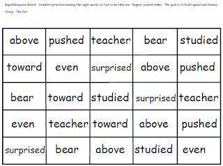 Fractional Parts and Journeys Unit 6 Sight Words | First Grade Shenanigans