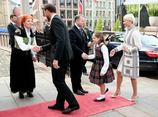 Crown Prince Haakon, Crown Princess Mette-Marit, Queen Sonja, King Harald attend several events associated with the celebration of the 200th anniversary of Norway's first free constitution