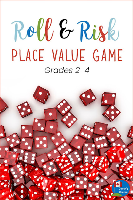 Check out this place value game for math! Perfect for grade two, grade three, and grade four!