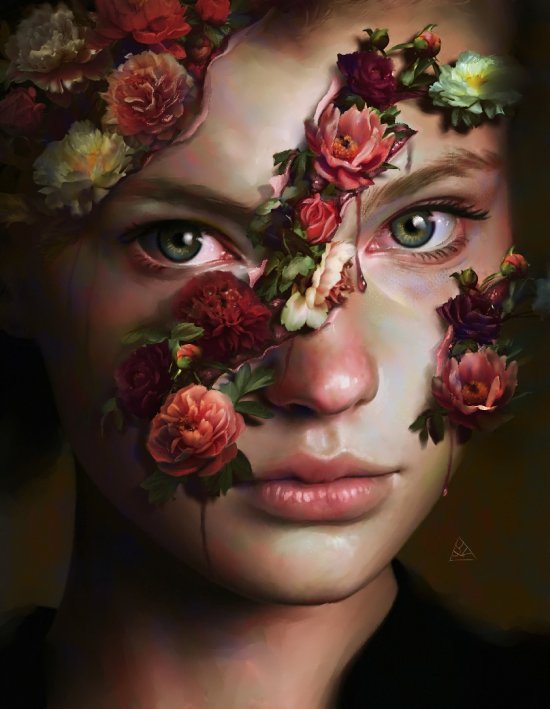 As surreais e impressionantes ilustrações de mulheres com um estilo realista de Aykut Aydoğdu Aykut Aydoğdu ilustrações mulheres surreais realistas feminino simbolismos
