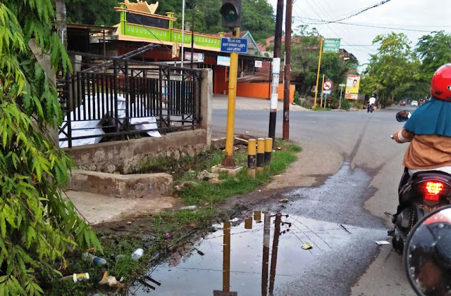 Warga Minta Pemerintah Atasi Genangan Air di Jalan Candra Kirana