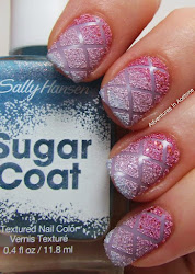 nail tape nails crisscross texture gradient using designs adventuresinacetone dozen digit al does acetone adventures cross week criss quilted manis