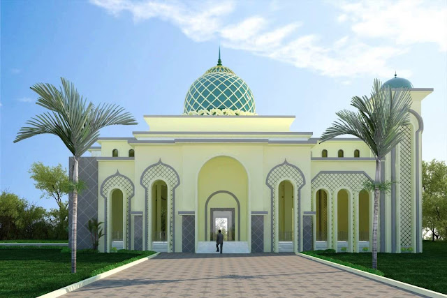 Desain Masjid Minimalis Modern Gambar Masjid Sederhana 