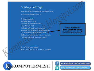 Cara Menonaktifkan (Disable) Driver Signature Enforcement Windows Cara Menonaktifkan (Disable) Driver Signature Enforcement Windows
