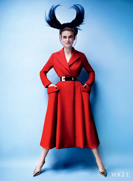 Keira Knightley on Vogue's October cover. She was photographed by Mario Testino in Paris