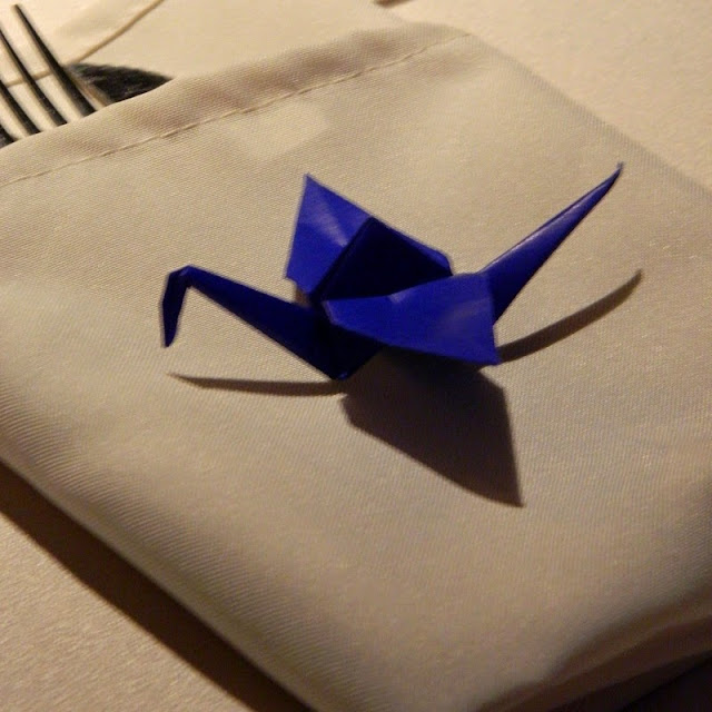 Ambientar una boda con origami