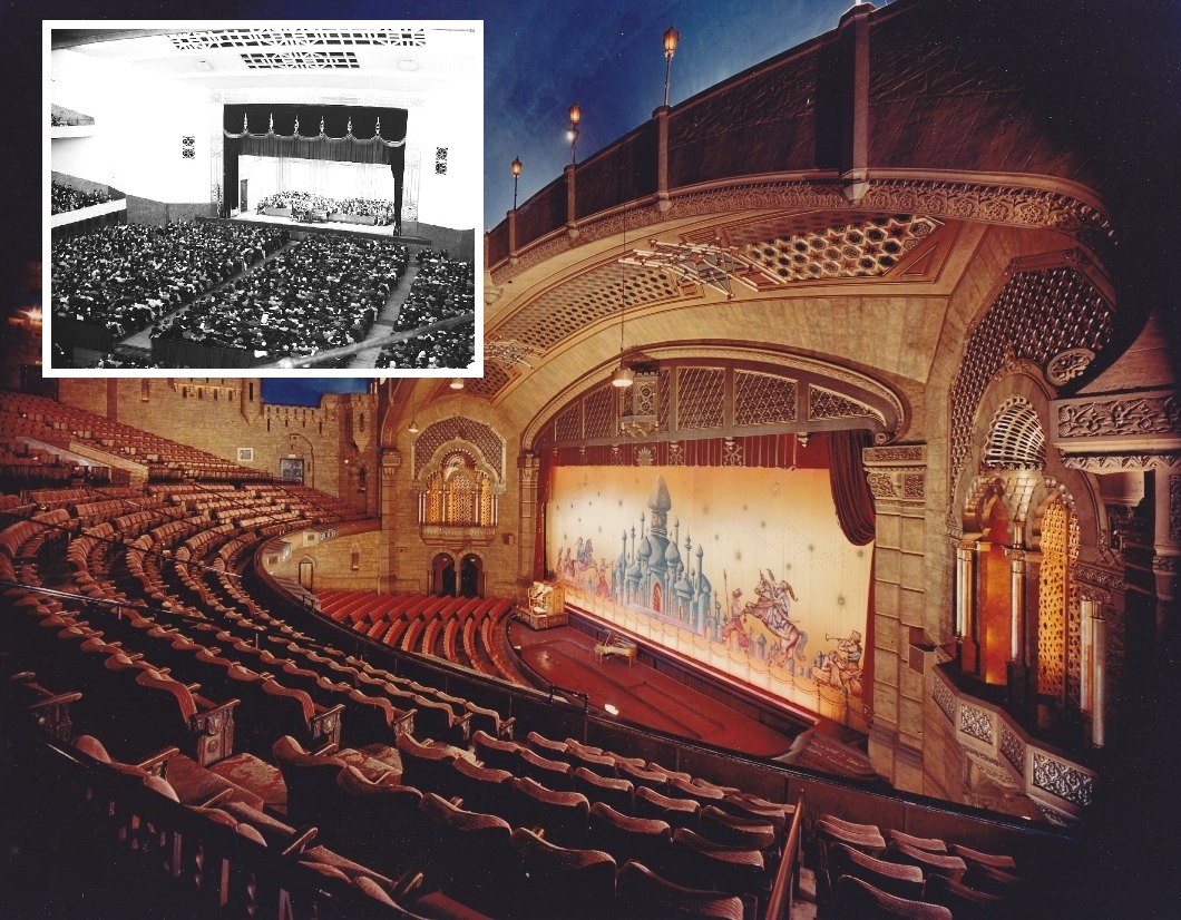 FOX FACT ATLANTA FOX THEATRE COLORED ENTRANCE