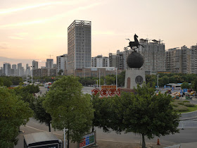view from Ganzhou Railway Station