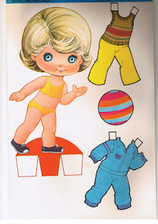 Bonecas de Papel - Paper Dolls - Muñecas Recortable