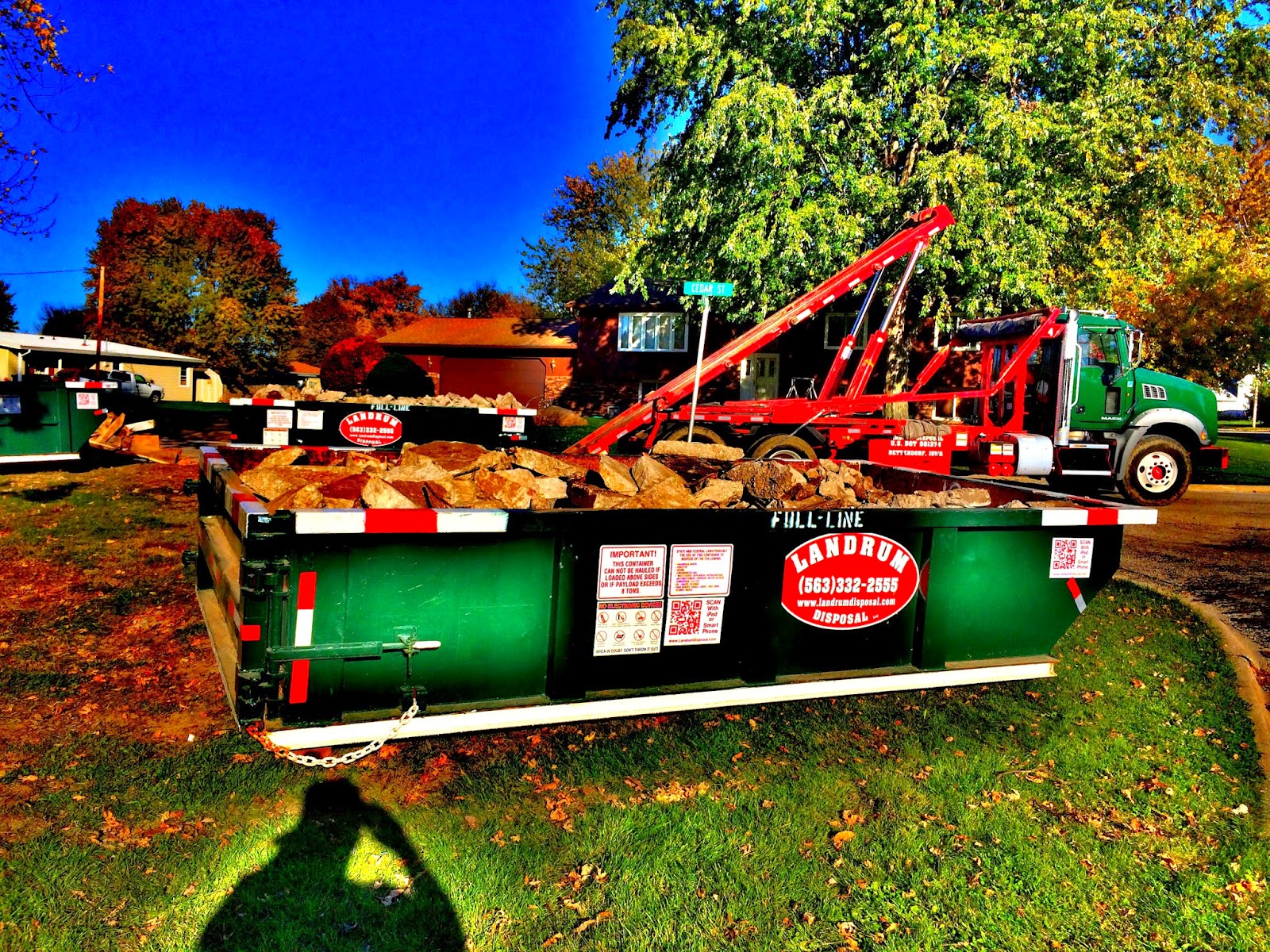 Roofing Dumpsters Quad Cities