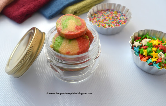 Christmas Rainbow Cookies