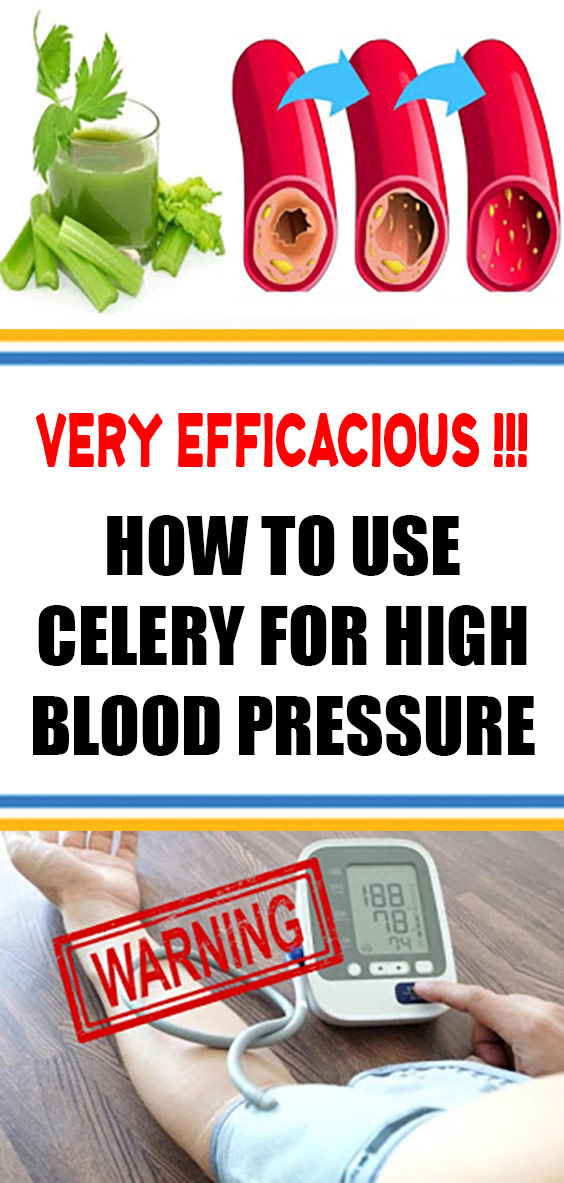 How to Use Celery for High Blood Pressure Idnewstimes