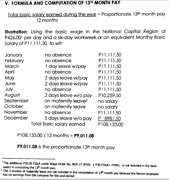 How To Compute 14Th Month Pay : Sotto wants 14th month pay for private ...