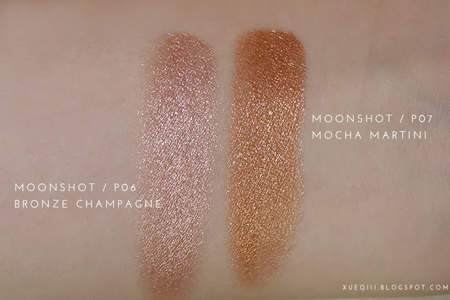 Moonshot Jelly Pot in P06 Bronze Champagne, P07 Mocha Martini Swatches