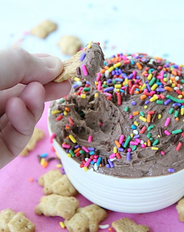 Cake Batter Dip from Table for Seven