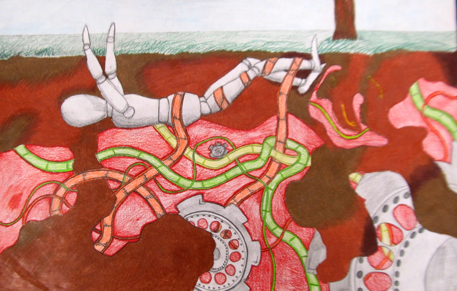 Art Teacher Creature: Emphasis drawings 2012