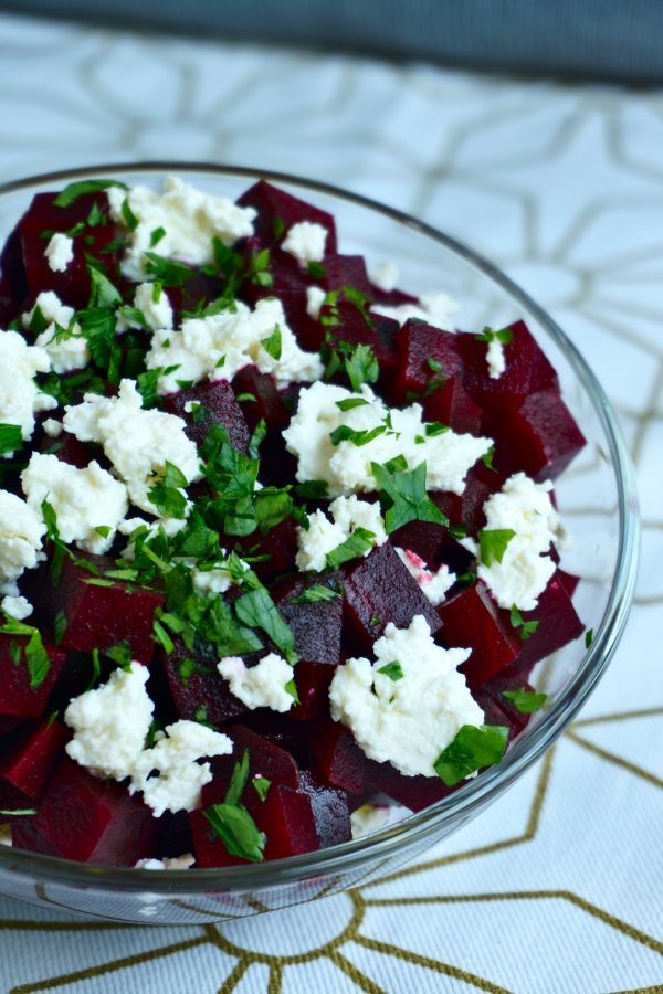BEET áND GOáT CHEESE SáLáD Healthy Food Recipes