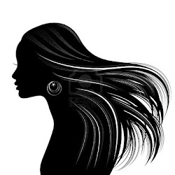 silhouette face hair woman wavy female profile african side noemi pleasant md wall natural