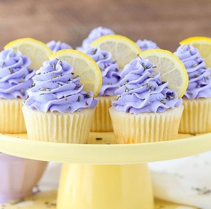 Lemon Lavender Cupcakes Lemon Lavender Cupcakes