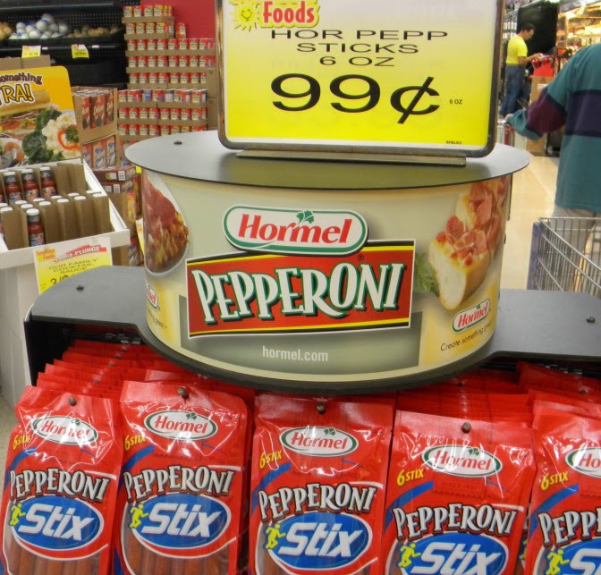 Living Laughing Saving Saving Hormel Pepperoni 6 ct Sticks .29
