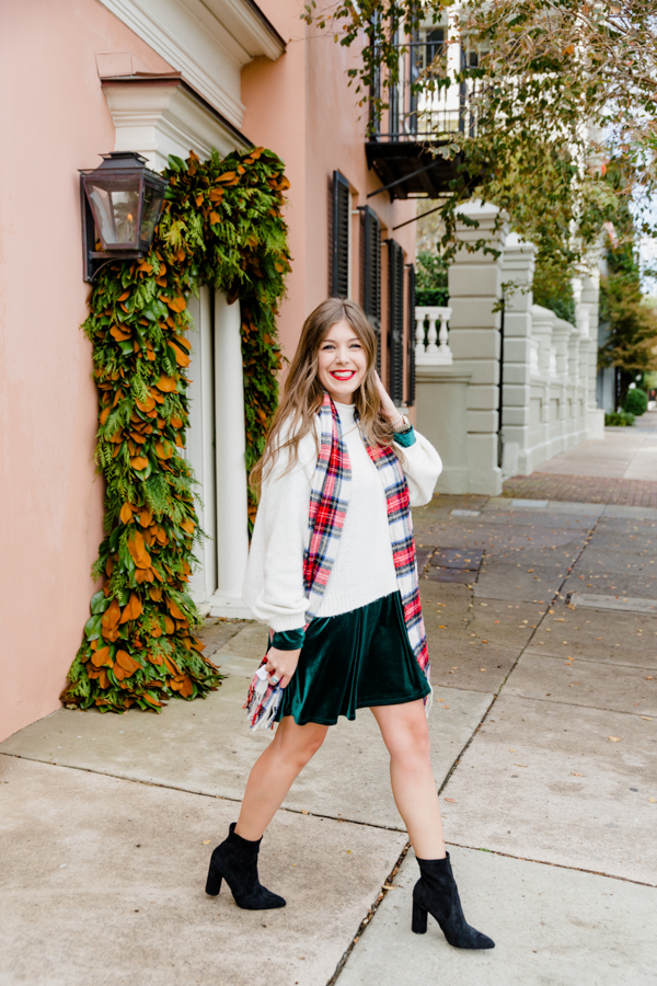 3 Ways To Style A Velvet Dress For The Holidays - Chasing Cinderella