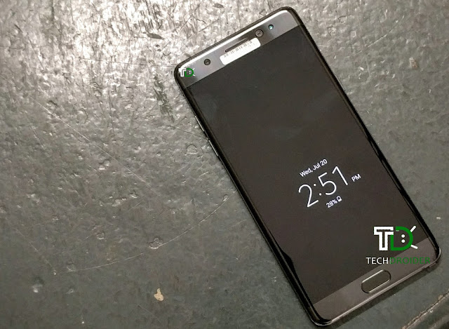 [Exclusive] Samsung Galaxy Note 7 : Image by TechDroider