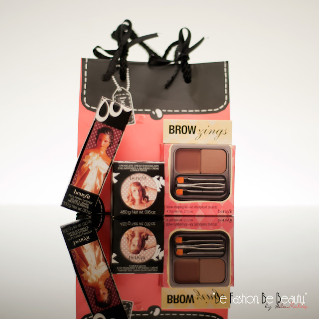 Silky-finish lipstick.Creaseless cream eyeshadow/liner.Brow zings. Kit cejas. Sombra en crema. labial marrón. Benefit.Be fashion. Be beauty. Silky-finish lipstick.Creaseless cream eyeshadow/liner.Brow zings. Kit cejas. Sombra en crema. labial marrón. Benefit.Be fashion. Be beauty.
