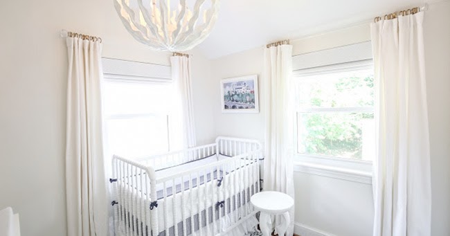 Blue White Nursery For A Baby Julia Ryan